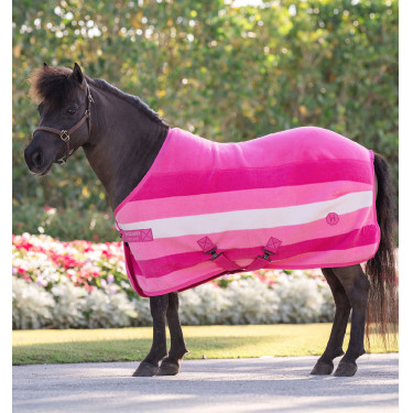 Coperta in pile Horseware Newmarket Petite Fleece Cooler Rose witney Rosa