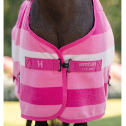 Coperta in pile Horseware Newmarket Petite Fleece Cooler Rose witney Rosa