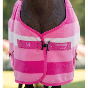 Coperta in pile Horseware Newmarket Petite Fleece Cooler Rose witney Rosa