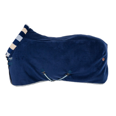 Coperta in pile Horseware Newmarket Cosy Fleece Cooler Marine witney Blu marino Coperta in pile Horseware Newmarket Cosy Fleece Cooler Marine witney Blu marino