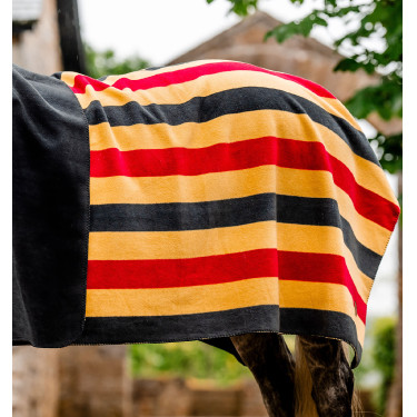 Quadrato polare Horseware Newmarket OrBlanc Nero