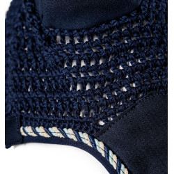 Cuffia anti-mosche Horseware Newmarket Marine witney Blu marino Cuffia anti-mosche Horseware Newmarket Marine witney Blu marino