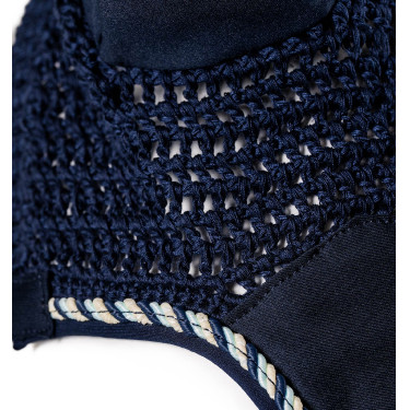 Cuffia anti-mosche Horseware Newmarket Marine witney Blu marino Cuffia anti-mosche Horseware Newmarket Marine witney Blu marino