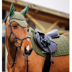 Cuffia antimosche Horseware Amigo Earnet Rovo Verde Cuffia antimosche Horseware Amigo Earnet Rovo Verde
