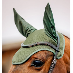 Cuffia antimosche Horseware Amigo Earnet Rovo Verde Cuffia antimosche Horseware Amigo Earnet Rovo Verde
