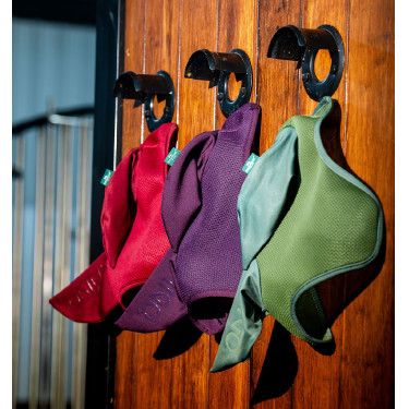 Cuffia antimosche Horseware Amigo Earnet Rovo Verde Cuffia antimosche Horseware Amigo Earnet Rovo Verde