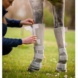 Ghette antimosche Rambo® Tech-Fit Horseware Argento