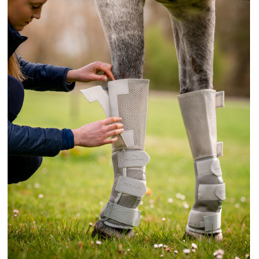 Ghette antimosche Rambo® Tech-Fit Horseware Argento