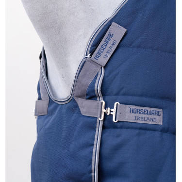 Coperta Horseware Rambo Optimo Stable Plus 400g Marino / temporale / grigio argento Blu marino Coperta Horseware Rambo Optimo Stable Plus 400g Marino / temporale / grigio argento Blu marino