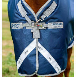 Coperta Horseware Amigo 1200D Plus Turnout Bundle 50g 100g e 200g Marino / grigio titanio / argento Blu marino