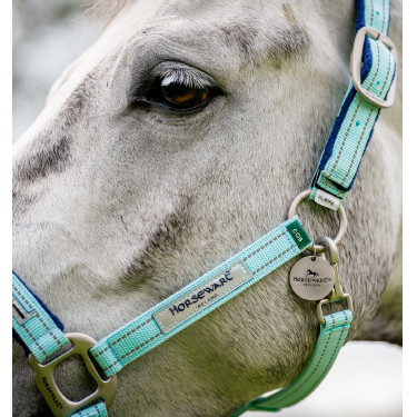 Cavezzone Speciale da Pascolo Horseware® Fieldsafe Foschia blu