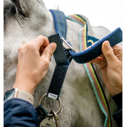 Cavezzone Speciale da Pascolo Horseware® Fieldsafe Marina Blu marino