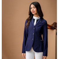 Giacca da concorso Horseware da donna Motion Lite Ombra di notte Blu