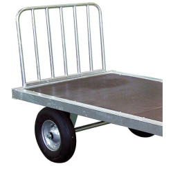 Carrello a 4 Ruote Zincato La Gée Carrello a 4 Ruote Zincato La Gée