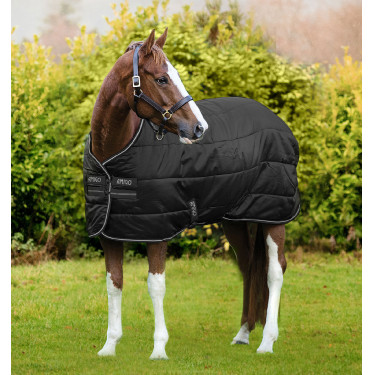 Coperta Horseware Amigo Diamond Insulator 200g Nero / nero / argento