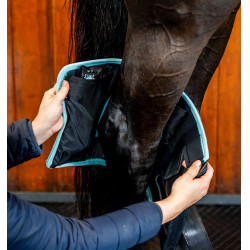 Fasce terapeutiche Ice-Vibe per garretto cavallo