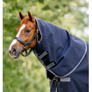 Copricollo Horseware 150g per coperta Rambo Supreme 1680D Marino / temporale / grigio argento Blu marino Copricollo Horseware 150g per coperta Rambo Supreme 1680D Marino / temporale / grigio argento Blu marino