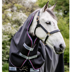 Copricollo Horseware 0g per coperta Rambo Supreme Marine / bordeaux / polveroso Blu marino