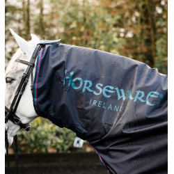 Copertura da equitazione Horseware Rambo Mack in a Sack Marino / bordeaux Blu