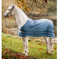 Liner Horseware 100g Eco Sarcelle eco print / grigio Blu
