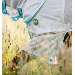Cubre-moscas Horseware Amigo AmEco Bug Buster 0g Argento / azzurro cielo