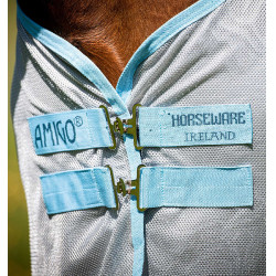 Cubre-moscas Horseware Amigo AmEco Bug Buster 0g Argento / azzurro cielo