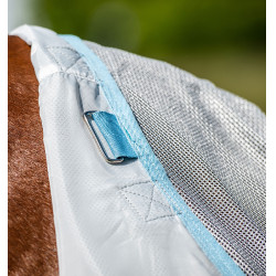 Cubre-moscas Horseware Amigo AmEco Bug Buster 0g Argento / azzurro cielo