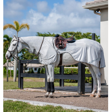 Copricrini Horseware anti-mosche Fluo Amigo Flyrider 0g Argento / grigio titanio / argento Copricrini Horseware anti-mosche Fluo Amigo Flyrider 0g Argento / grigio titanio / argento