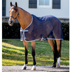 Camicina traspirante a rete Horseware Amigo 0g Marino / grigio titanio / argento Blu marino