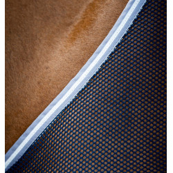 Camicina traspirante a rete Horseware Amigo 0g Marino / grigio titanio / argento Blu marino