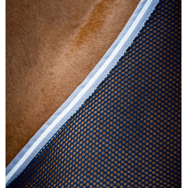 Camicina traspirante a rete Horseware Amigo 0g Marino / grigio titanio / argento Blu marino