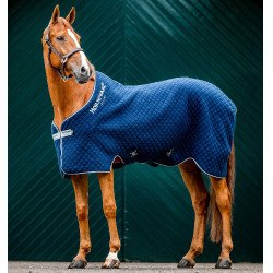 Coperta Horseware Autumn Cooler 100g Marina / blu marino / argento