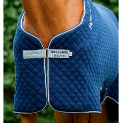 Coperta Horseware Autumn Cooler 100g Marina / blu marino / argento