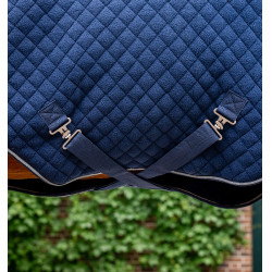 Coperta Horseware Autumn Cooler 100g Marina / blu marino / argento
