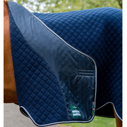 Coperta Horseware Autumn Cooler 100g Marina / blu marino / argento