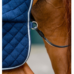Coperta Horseware Autumn Cooler 100g Marina / blu marino / argento
