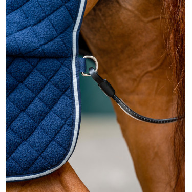 Coperta Horseware Autumn Cooler 100g Marina / blu marino / argento
