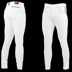 Pantaloni Flags & Cup Gimo uomo Bianco Pantaloni Flags & Cup Gimo uomo Bianco