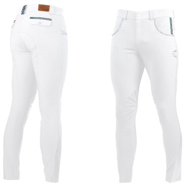 Pantaloni Flags & Cup Gimo uomo Bianco Pantaloni Flags & Cup Gimo uomo Bianco