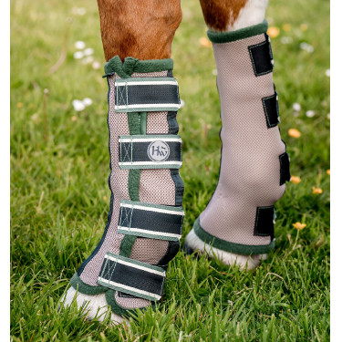 Vliegenbeschermers Horseware Beige / verde Vliegenbeschermers Horseware Beige / verde