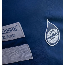 Camicia da box Horseware Amigo Delphinium 0g Marino / grigio titanio / argento Blu marino