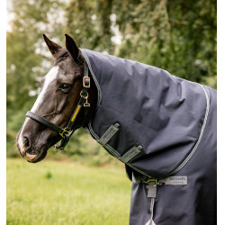 Coperte Horseware Rambo Optimo 3 in 1 Split Technology Marino / temporale / grigio argento Blu marino