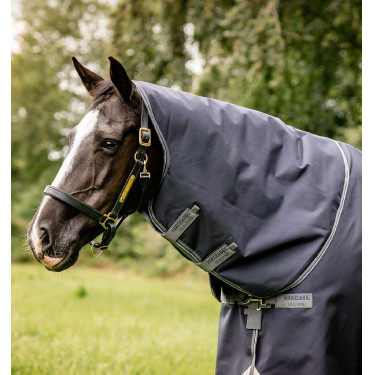 Coperte Horseware Rambo Optimo 3 in 1 Split Technology Marino / temporale / grigio argento Blu marino