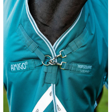Coperta Horseware High Neck Amigo® Bravo 12 Original 250g 1200D Verde / acqua