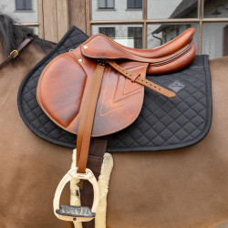 Sottosella in montone Skin Friendly Diamond Jumping Kentucky Nero
