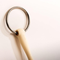 Filetto ad anelli Flex Soft Velari per equitazione