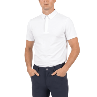 Camicia da concorso equitazione uomo Kentucky a maniche corte Camicia da concorso equitazione uomo Kentucky a maniche corte