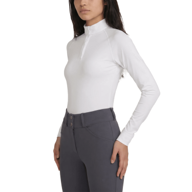 Camicia da concorso Kentucky Classic donna maniche lunghe Bianco Camicia da concorso Kentucky Classic donna maniche lunghe Bianco