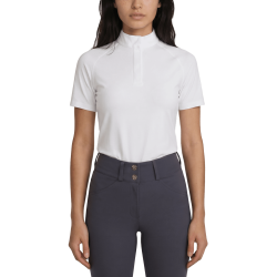 Camicia da competizione Kentucky Classic donna maniche corte Bianco