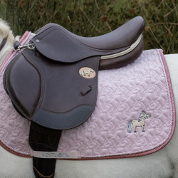 Sottosella Kentucky Testa di Unicorno Glitterata Rosa pallido Sottosella Kentucky Testa di Unicorno Glitterata Rosa pallido